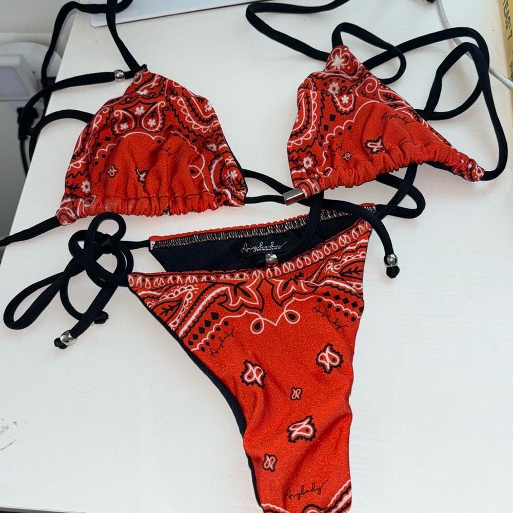Anybody beachwear Brazilian bikini set